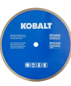 Kobalt Diamond Saw Blades 10-in Wet Glass Diamond Saw Blade -Kobalt Shop 45400386