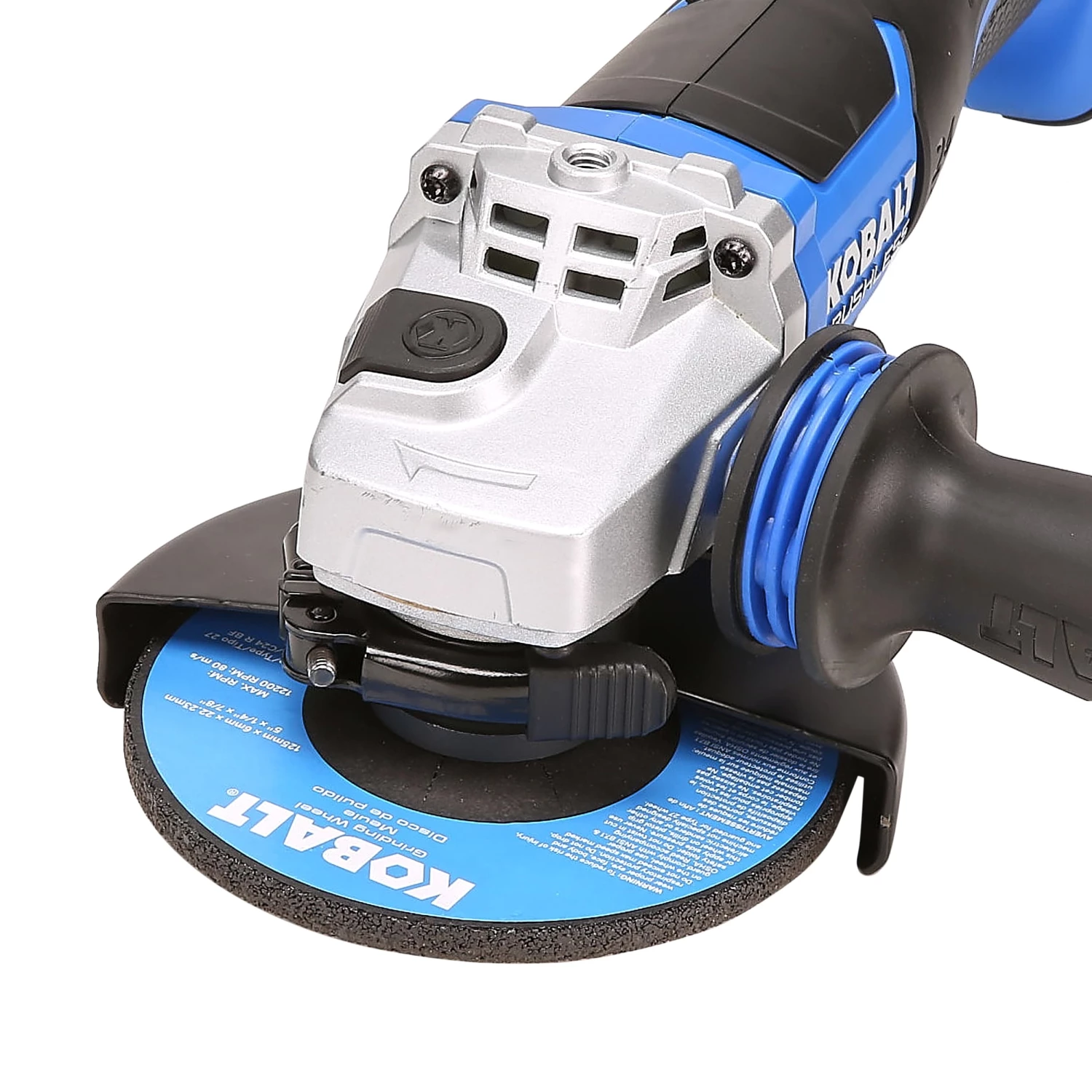 Kobalt Angle Grinders 5-in 24-Volt Max Paddle Switch Brushless Cordless Angle Grinder (1-Battery and charger Included) 2 Kobalt Angle Grinders 5-in 24-Volt Max Paddle Switch Brushless Cordless Angle Grinder (1-Battery and charger Included) - Image 2