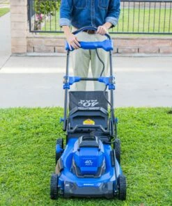 Kobalt Cordless Electric Push Lawn Mowers 40-volt Brushless 20-in Push Cordless Electric Lawn Mower 6 Ah (Battery & Charger Included) 23 Kobalt Cordless Electric Push Lawn Mowers 40-volt Brushless 20-in Push Cordless Electric Lawn Mower 6 Ah (Battery & Charger Included) -Kobalt Shop 45715966