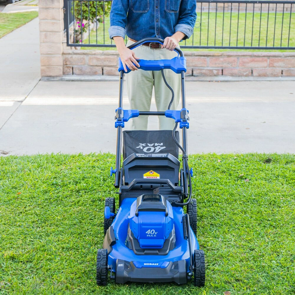 Kobalt Cordless Electric Push Lawn Mowers 40-volt Brushless 20-in Push Cordless Electric Lawn Mower 6 Ah (Battery & Charger Included) 10 Kobalt Cordless Electric Push Lawn Mowers 40-volt Brushless 20-in Push Cordless Electric Lawn Mower 6 Ah (Battery & Charger Included) - Image 10
