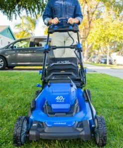 Kobalt Cordless Electric Push Lawn Mowers Gen4 40-volt Brushless 20-in Self-propelled Cordless Electric Lawn Mower 6 Ah (Battery & Charger Included) -Kobalt Shop 45715985