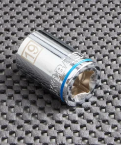 Kobalt Sockets & Socket Sets Metric 1/2-in Drive 12-point 19-mm Shallow Socket -Kobalt Shop 47702171