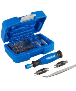 Kobalt Screwdrivers SpeedFit Precision Knife Set Steel Set Shank Screwdriver Bit Set Screwdriver (17-Piece) 7 Kobalt Screwdrivers SpeedFit Precision Knife Set Steel Set Shank Screwdriver Bit Set Screwdriver (17-Piece) -Kobalt Shop 47775394