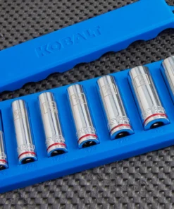 Kobalt Sockets & Socket Sets 8-Piece Standard (SAE) 1/4-in Drive 6-point Set Deep Socket Set -Kobalt Shop 47787351