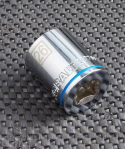 Kobalt Sockets & Socket Sets Metric 1/2-in Drive 12-point 26-mm Shallow Socket -Kobalt Shop 47791545