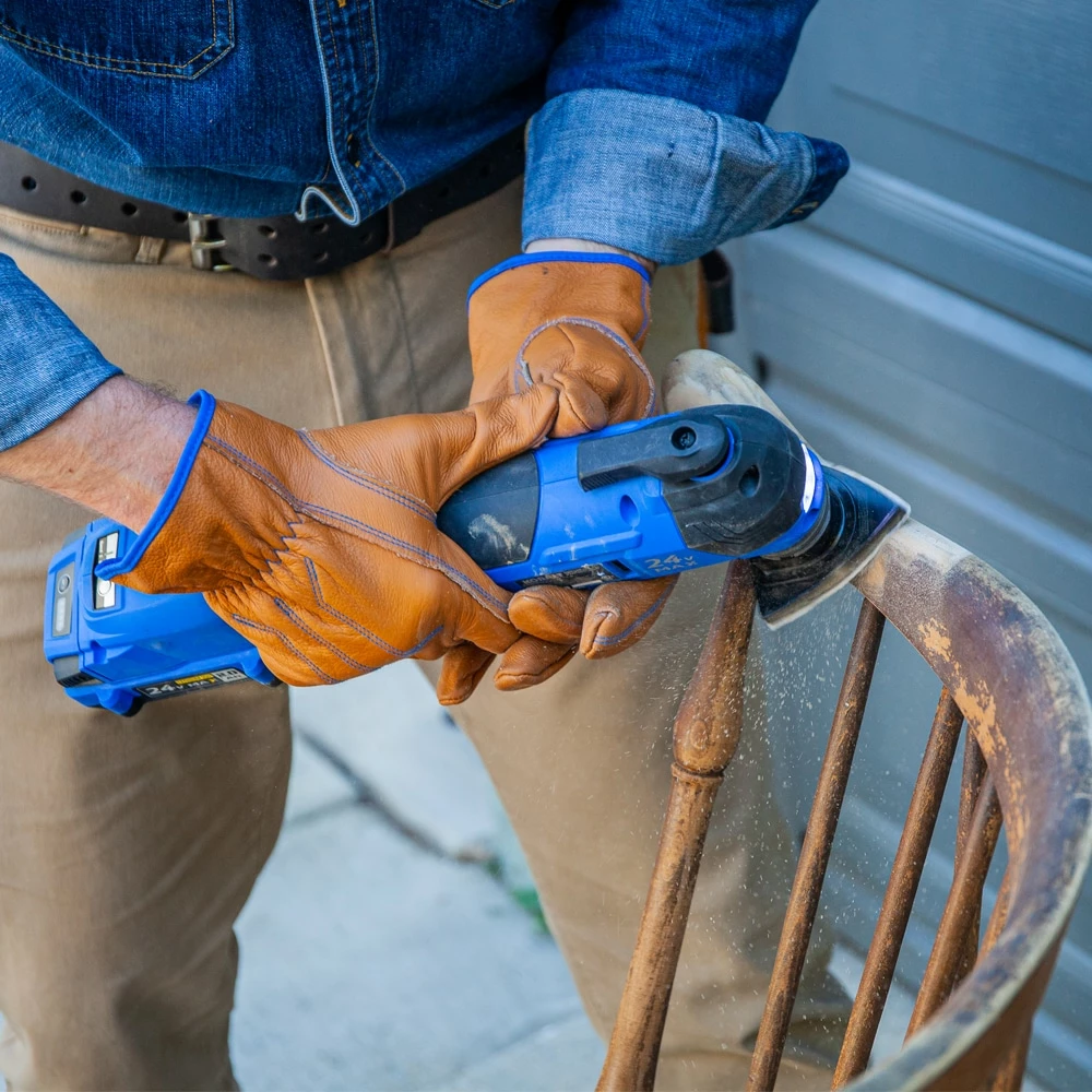 Kobalt Oscillating Tool Kits 17-Piece Brushless 24-volt Max Variable Speed Oscillating Multi-Tool Kit with Soft Case (1-Battery Included) 12 Kobalt Oscillating Tool Kits 17-Piece Brushless 24-volt Max Variable Speed Oscillating Multi-Tool Kit with Soft Case (1-Battery Included) - Image 12