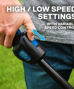 Kobalt Cordless Electric String Trimmers 40-Volt Max 15-in Straight Cordless String Trimmer (Battery Included) -Kobalt Shop 841821049782 12085935