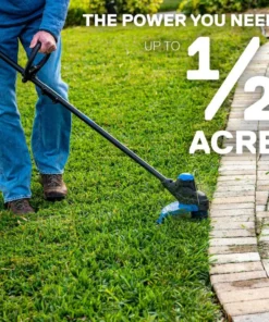 Kobalt Cordless Electric String Trimmers 40-Volt Max 12-in Straight Cordless String Trimmer (Battery Included) -Kobalt Shop 841821066833 15770008