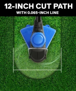 Kobalt Cordless Electric String Trimmers 40-Volt Max 12-in Straight Cordless String Trimmer (Battery Included) -Kobalt Shop 841821066833 15770009