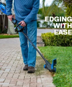 Kobalt Cordless Electric String Trimmers 40-Volt Max 12-in Straight Cordless String Trimmer (Battery Included) -Kobalt Shop 841821066833 15770010