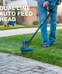 Kobalt Cordless Electric String Trimmers 40-Volt Max 12-in Straight Cordless String Trimmer (Battery Included) -Kobalt Shop 841821066833 15770011