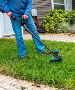 Kobalt Cordless Electric String Trimmers 40-Volt Max 12-in Straight Cordless String Trimmer (Battery Included) -Kobalt Shop 841821066833 15770012